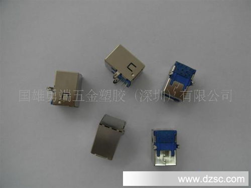USB 3.0 Type B F蘭膠90°插板式連接器產(chǎn)品詳解與應(yīng)用